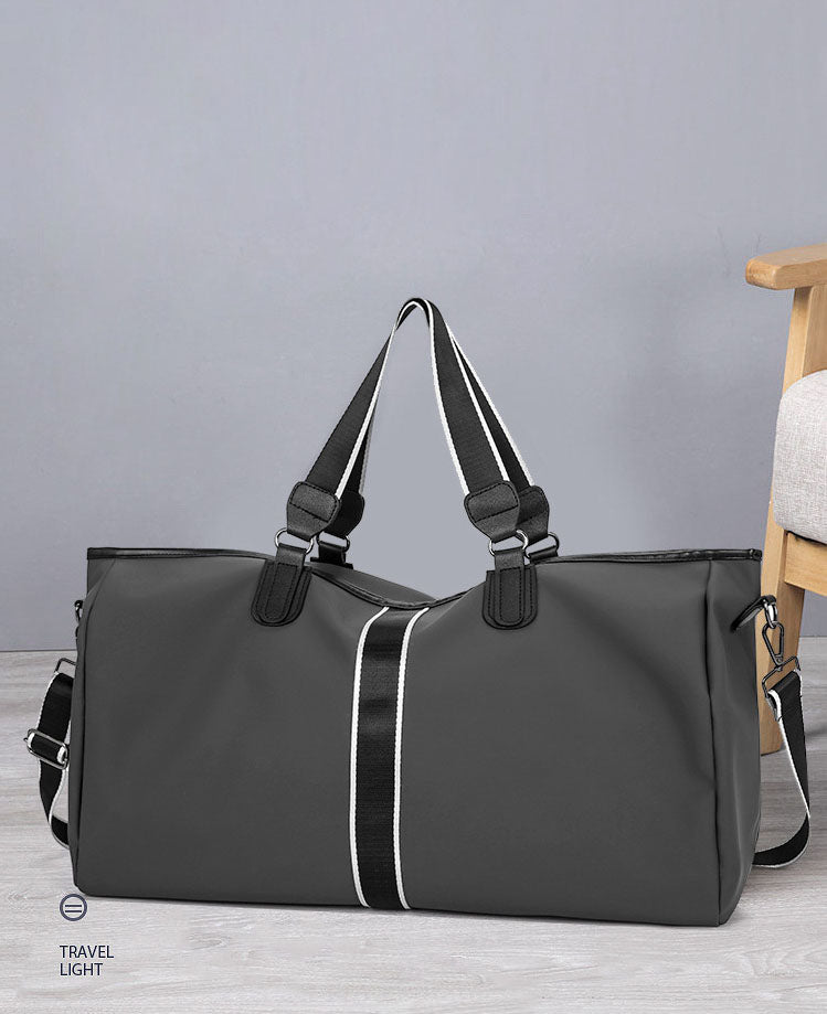 Light Weight Water-resistant Nylon Travel Duffel Bag for Men