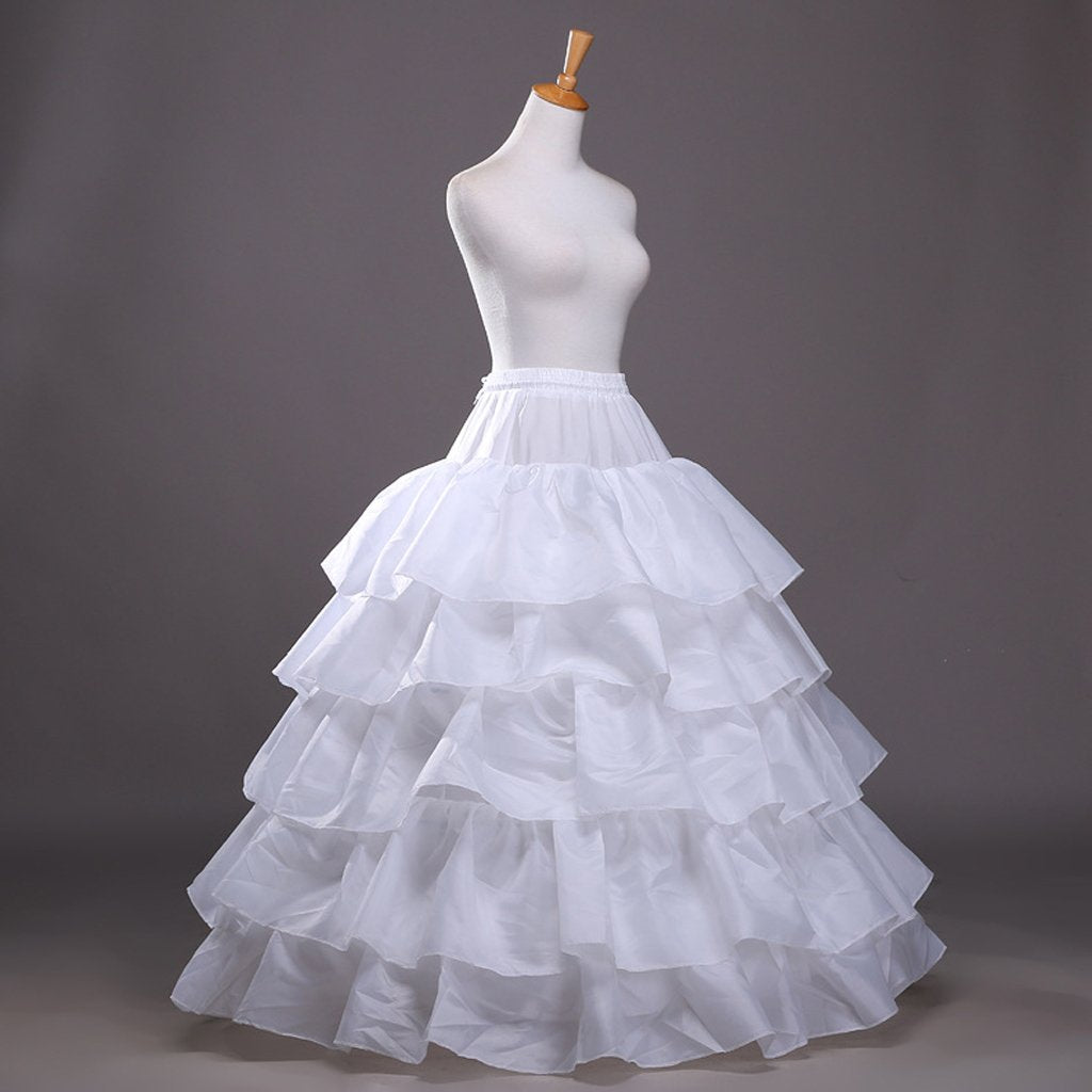 Edith qi Women's Petticoats Half Slips Underskirt for Bridal Dress