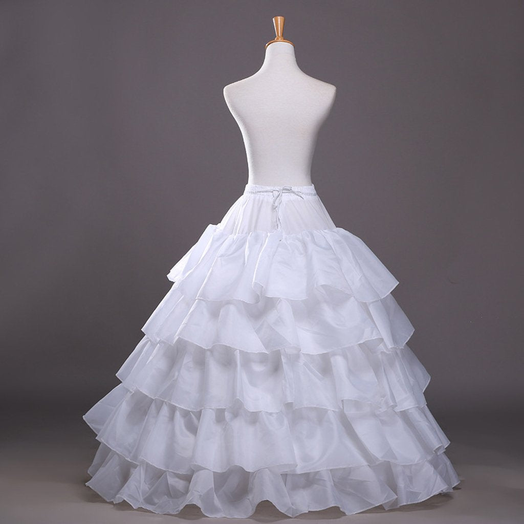 Edith qi Women's Petticoats Half Slips Underskirt for Bridal Dress