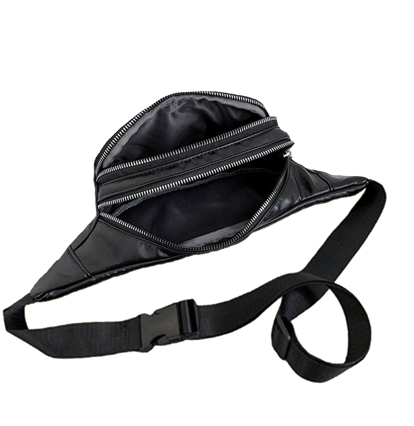 Beige quilted Pu leather fanny waist pack purse for daily outings
