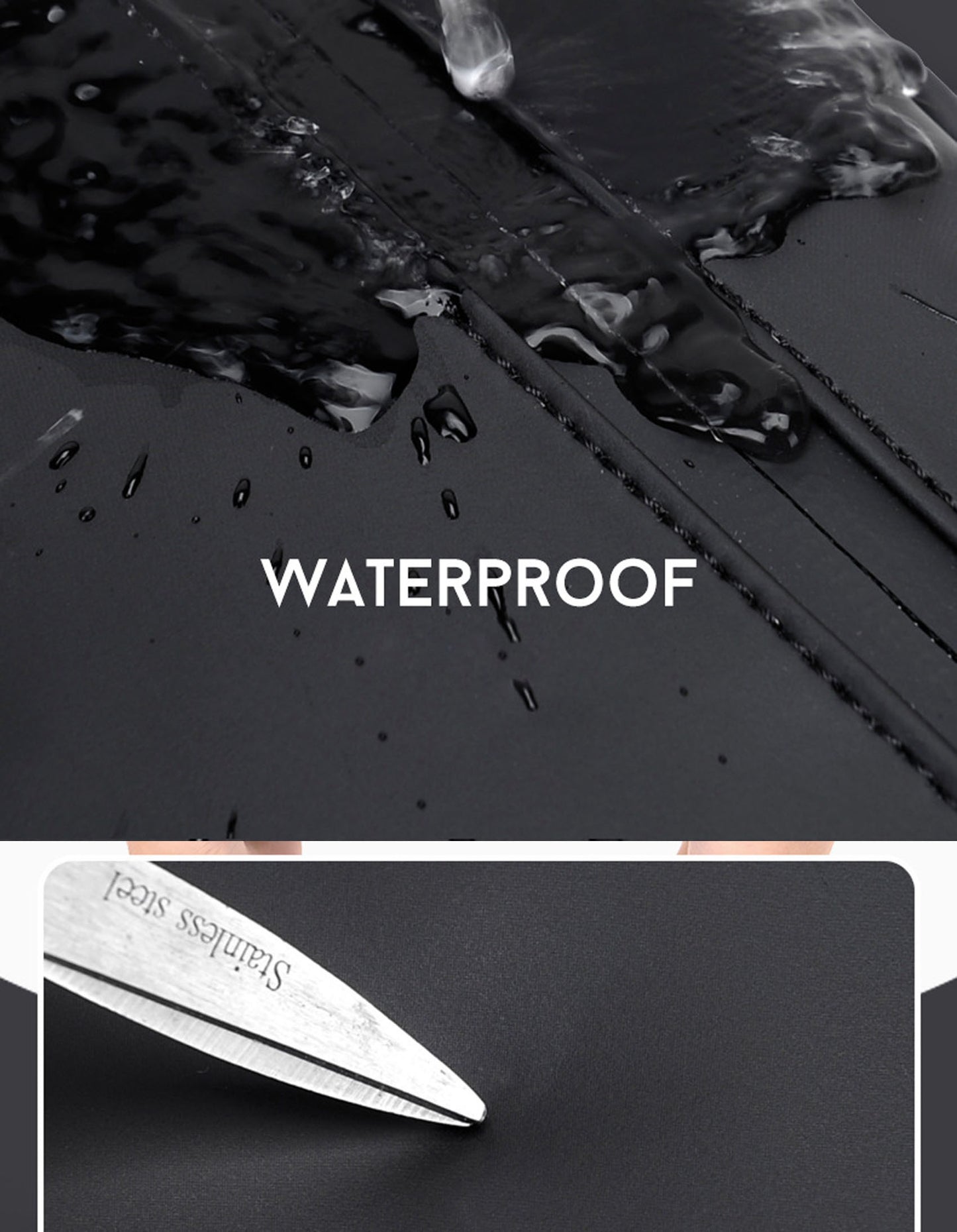 Anti-theft waterproof Pu sling crossbody purse shoulder chest bag for men travel hiking trip