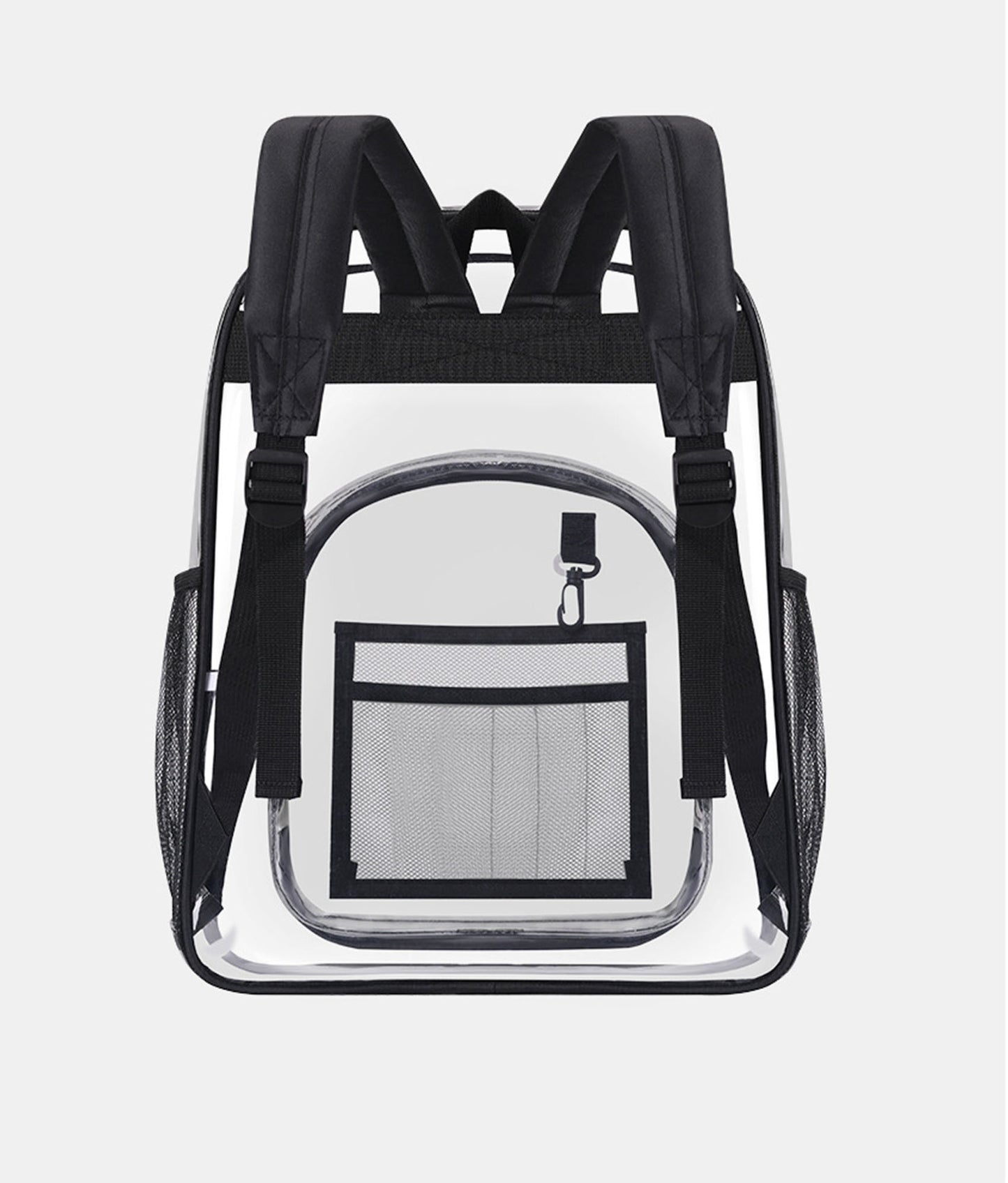 Approved stadium clear school bag heavy duty clear backpack for sports concerts, 0.4MM PVC