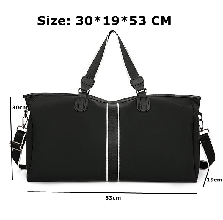 Light Weight Water-resistant Nylon Travel Duffel Bag for Men